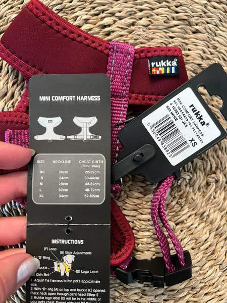 Uudet Rukka mini comfort harness valjaat xs Helsinki - valokuva 3