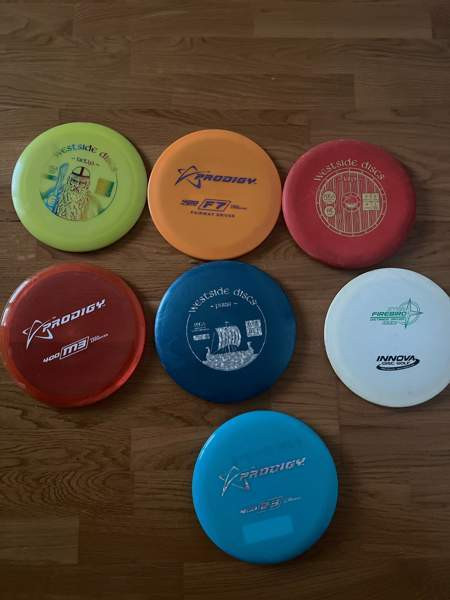 Frisbeegolf kiekkoja 7kpl sekä kantolaukku Tuusula - photo 1