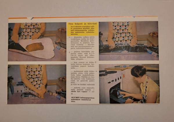 Alumit talouspaperi -esite 1960-luvulta Helsinki - изображение 2