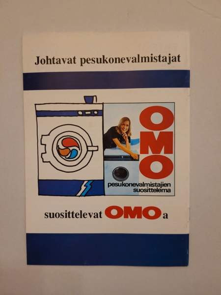 OMO -pesukirja (1970-luku) Helsinki – foto 2