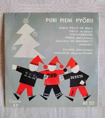 Vinyyli EP Piiri pieni pyörii -joululevy Helsinki