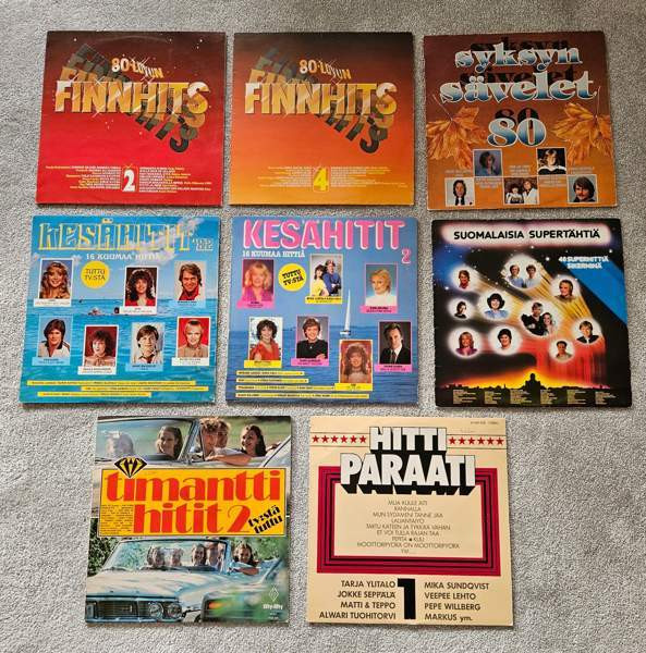 LP levyjä 8 kpl Tornio - photo 1