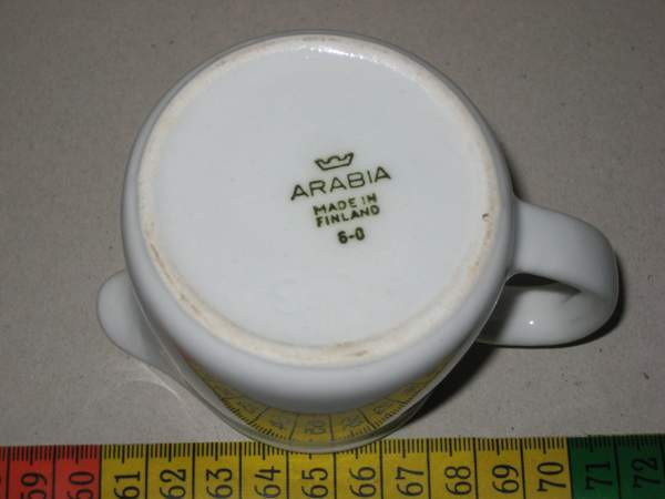 Arabia kermakko valkoinen Vantaa - valokuva 6