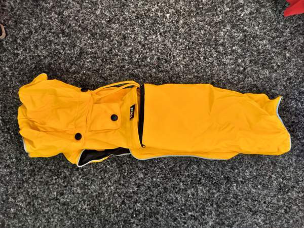 Rukka keltainen koiran sadetakki 40 Salo - valokuva 2