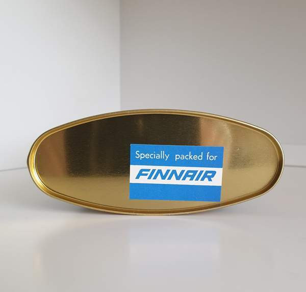 Finnair keräily Ritmeester peltirasia / sikarilaatikko Helsinki - изображение 4