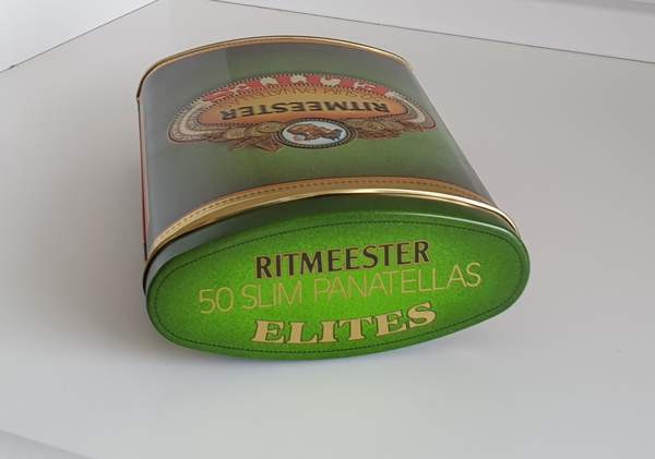 Finnair keräily Ritmeester peltirasia / sikarilaatikko Helsinki - photo 5