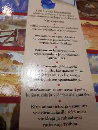 100 hyvää ohjetta vesivärimaalarille. Salo
