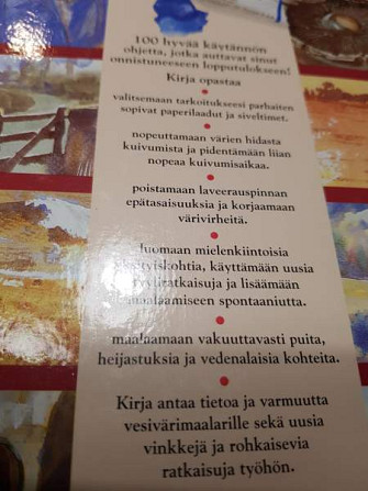 100 hyvää ohjetta vesivärimaalarille. Salo - photo 2