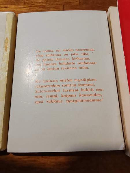 Laulukirjat 60-70 luvulta Kempele - valokuva 6