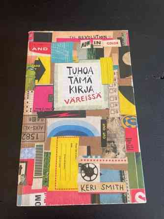 Tuhoa tämä kirja väreissä Turku