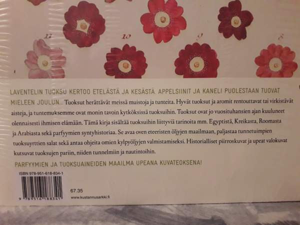 Laventeli, kaneli ja ruusupuu -kirja, Janina Drostel Kuopio - valokuva 3