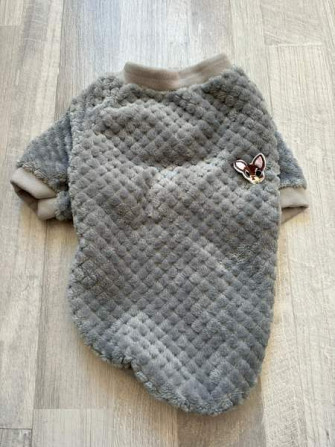 Harmaa pehmeä paita koiralle (36cm) Тампере - изображение 1