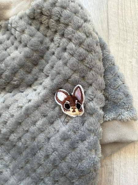 Harmaa pehmeä paita koiralle (36cm) Тампере - изображение 4