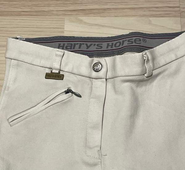 Lasten valkoiset kilpailuratsastushousut Vantaa - valokuva 2