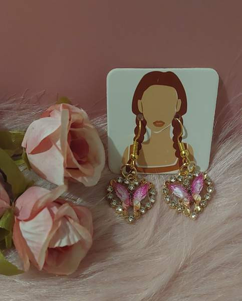 Korvakorut: kullansävyiset sydämet Вантаа - изображение 1