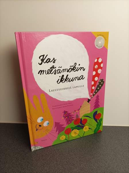 Kas metsämökin ikkuna -kirja (nuotteja) ja CD-levy Helsinki - valokuva 1