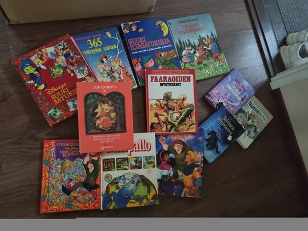 12 kpl lastenkirjoja, satuja, tiede ja kirjallisuus Äänekoski - valokuva 1