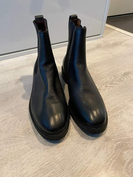 Chelsea mustat nahkanilkkurit 38 Helsinki - valokuva 3