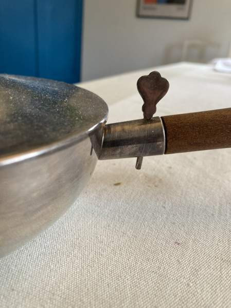 Gardberg ? tiikkiä ja metallia tarjoiluastia Jyväskylä - valokuva 2