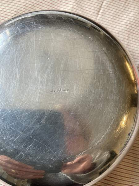 Gardberg ? tiikkiä ja metallia tarjoiluastia Jyväskylä - valokuva 4