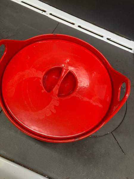 Rosenlew valurautapata, punainen Jyvaeskylae - photo 4