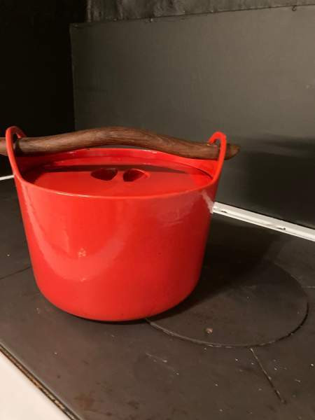 Rosenlew valurautapata, punainen Jyvaeskylae - photo 1