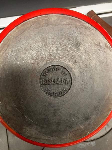 Rosenlew valurautapata, punainen Jyvaeskylae - photo 3