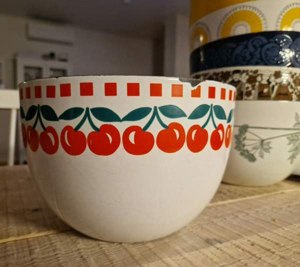 Arabia Finel Kirsikka iso kulho ~21cm Helsinki - photo 2