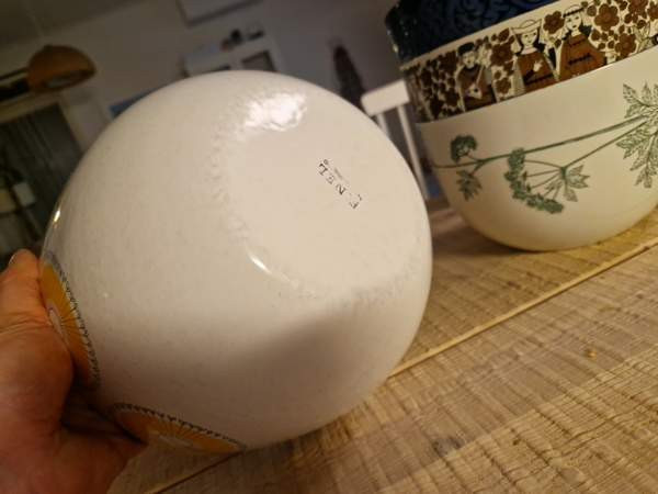 Arabia Finel Kehäkukka iso kulho ~21cm Helsinki - photo 4