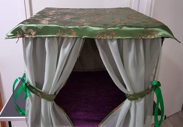 Vihreä verhosetti kissanäyttelyyn Vantaa – foto 2