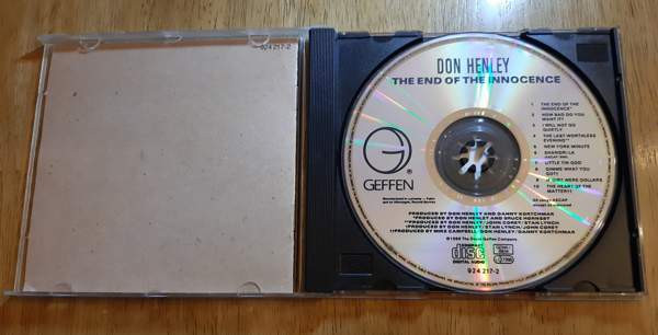 Don Henley: The End of the Innocence CD (sis pk) Forssa - valokuva 3