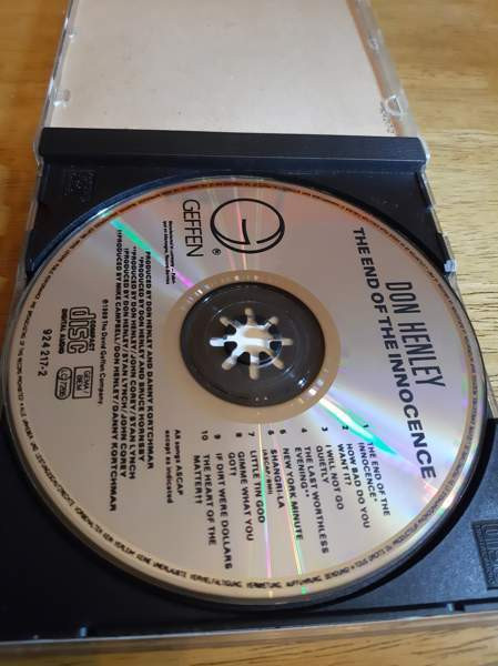 Don Henley: The End of the Innocence CD (sis pk) Forssa - valokuva 5