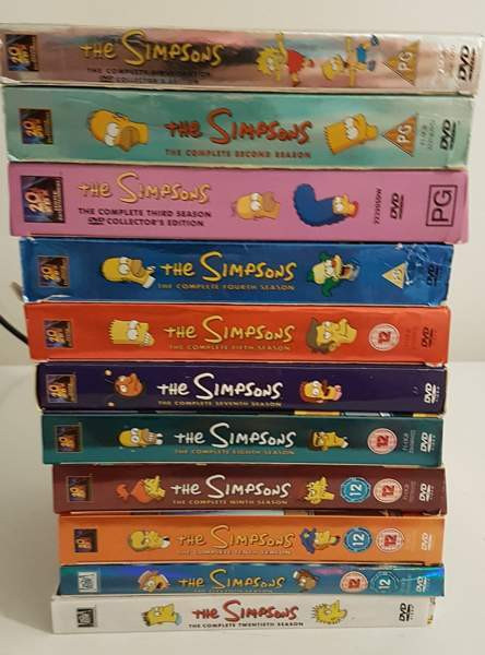 The Simpsons kaudet 1,2,3,4,5,7,8,9,10,11,20 Vantaa - photo 1