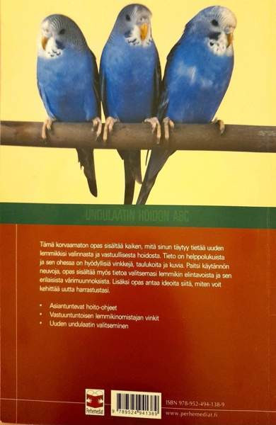 Undulaatin hoito-opas 2x Lahti – foto 5