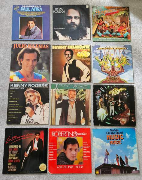 Vinyylilevyt 12 kpl Tornio – foto 1