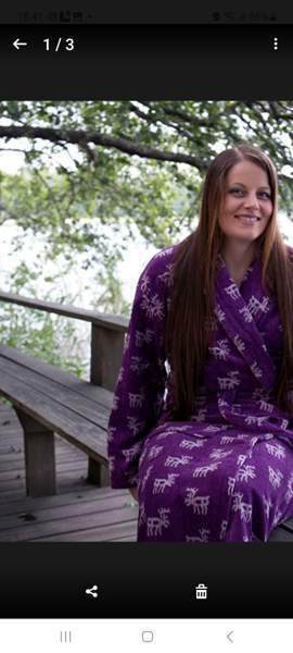 Uusi porokuvioinen froteekylpytakki, koko 3XL Oulu - photo 2