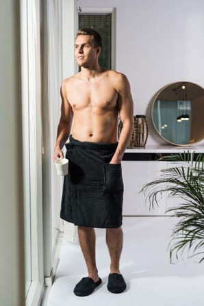 Uusi Luin living lannepyyhe, musta one-size Oulu - photo 1