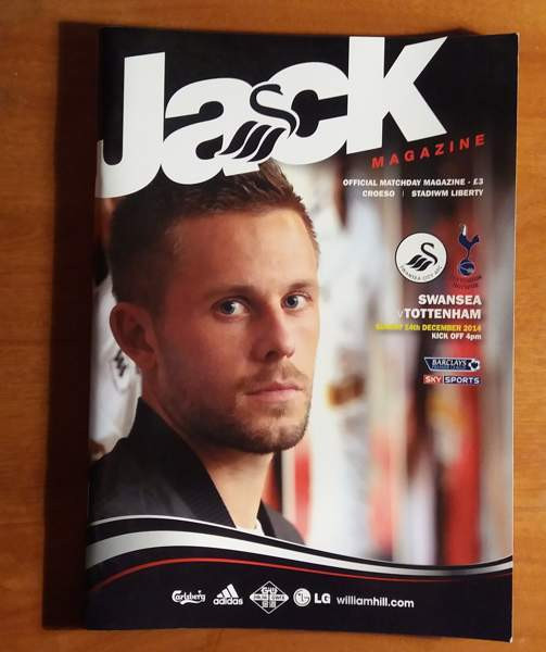 Swansea v Tottenham 14.12.2014 Official Matchday Magazine Лаппенранта - изображение 1