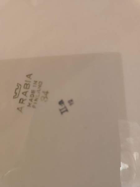 Arabia kukallinen tarjoiluvati Harjavalta - photo 2