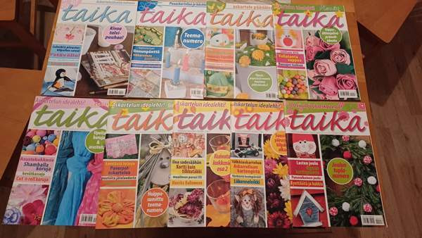 Vanhoja Taika askartelulehtiä Keminmaa – foto 1