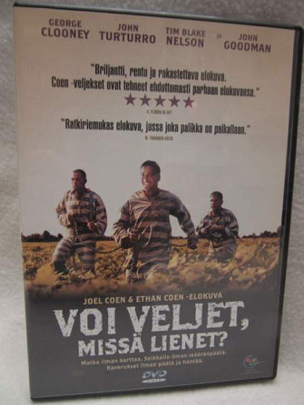 Voi veljet, missä lienet? dvd Helsinki - photo 1
