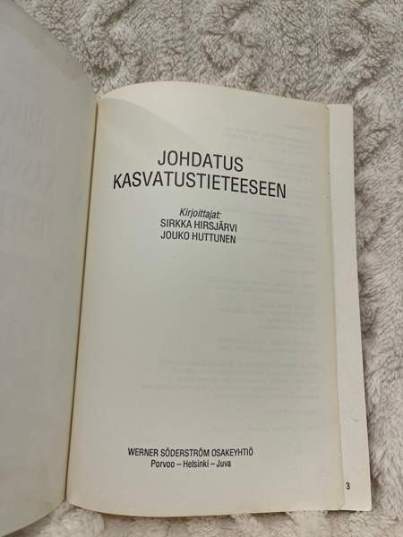 Johdatus kasvatustieteeseen Siuntio - valokuva 4