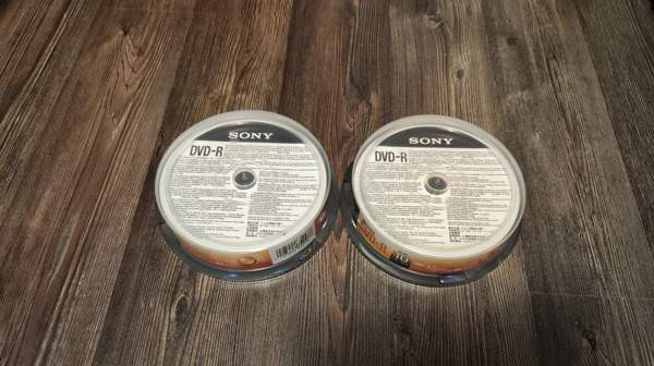 20 kpl setti uusia Sony DVD-R levyjä Kajaani - valokuva 5