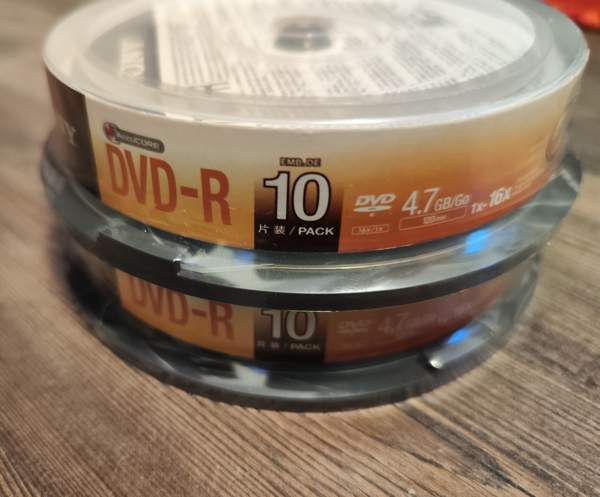 20 kpl setti uusia Sony DVD-R levyjä Kajaani - valokuva 2