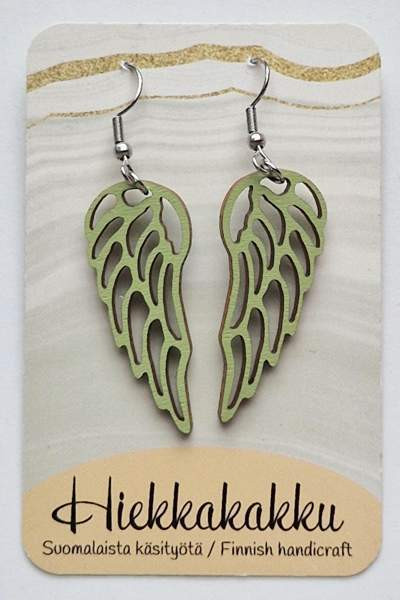 Hiekkakakku Siipi korvikset, uudet Tampere – foto 1