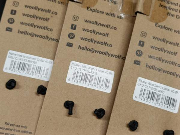 Woolly wolf koiran kaulapanta 40-65 cm Eura - изображение 3