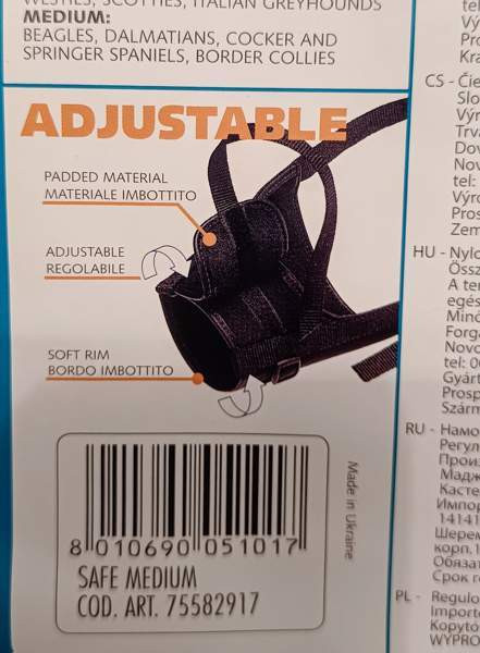 Ferplast SAFE kuonokoppa M koko Raasepori - valokuva 4