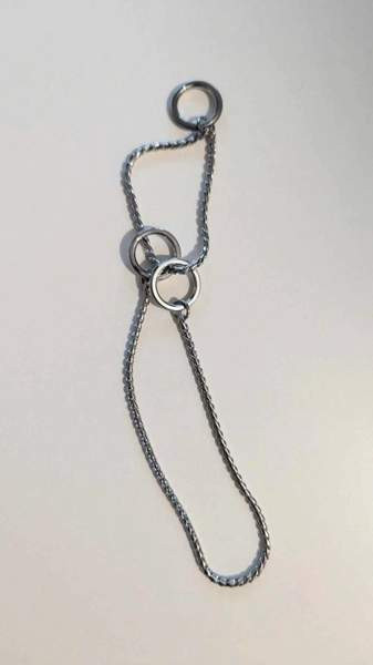 Puolikuristava snake, uusi, hopea, 33-40 cm Seinaejoki – foto 1