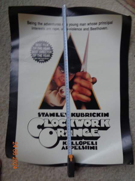 Kellopeli Appelsiini elokuvajuliste Espoo - valokuva 1