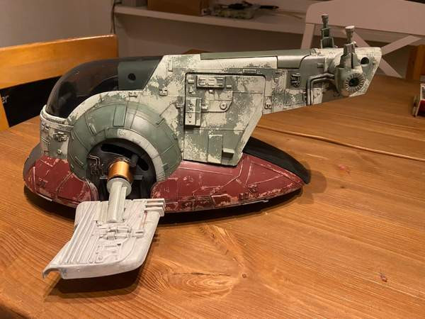 Kenner vintage star wars Slave 1 custom Helsinki - valokuva 1